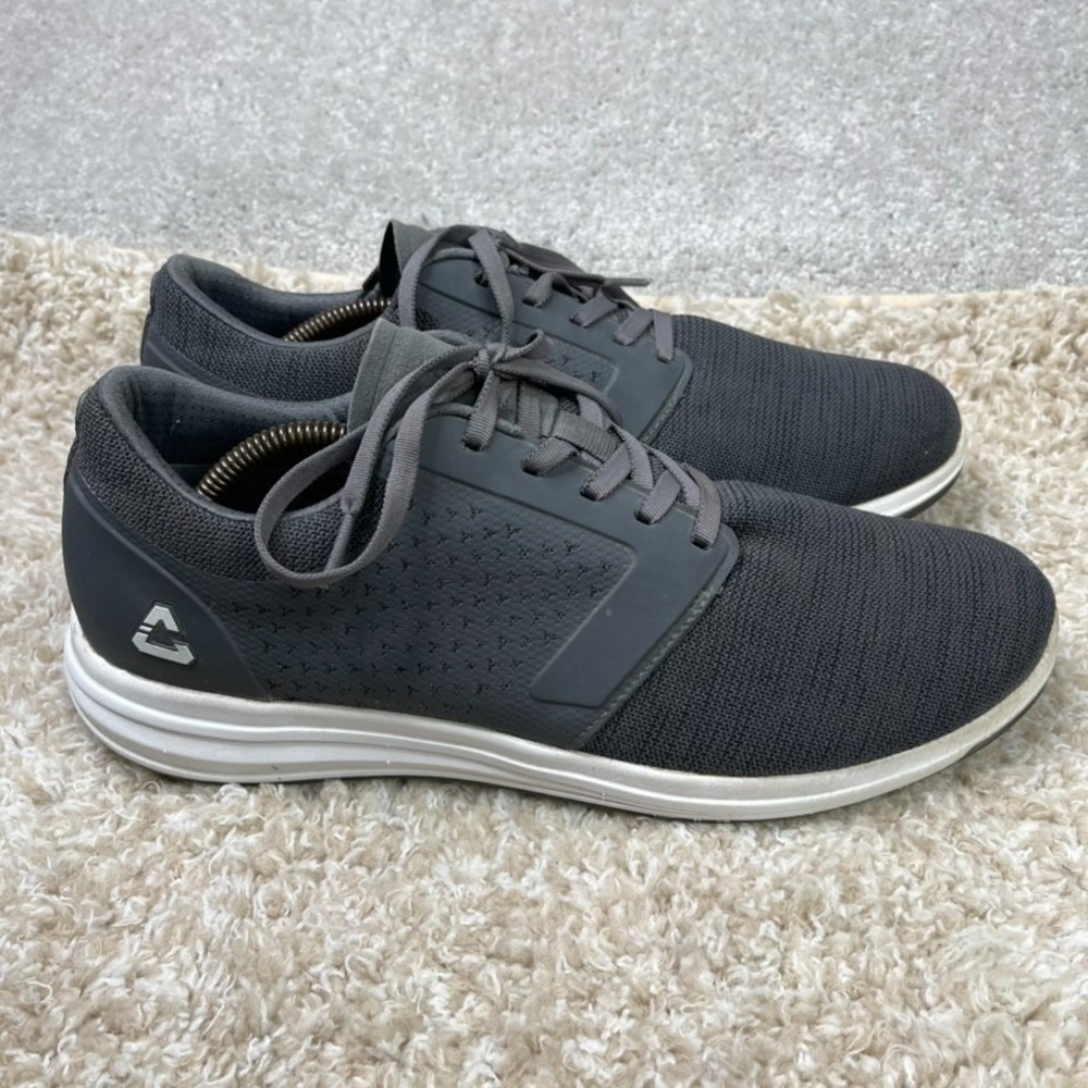 Cuater Travis Mathew Moneymaker Golf Shoes Men 12 Grey Spikeless Sneakers 4MR216